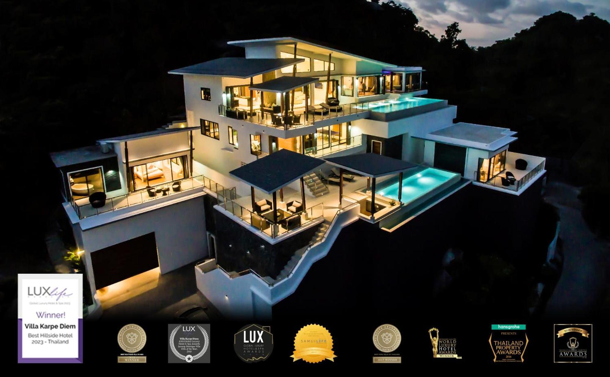 Karpe Diem Villa - Twin Infinity Pools Chaweng  Exterior foto